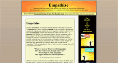 Desktop Screenshot of empathize.com