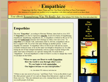 Tablet Screenshot of empathize.com